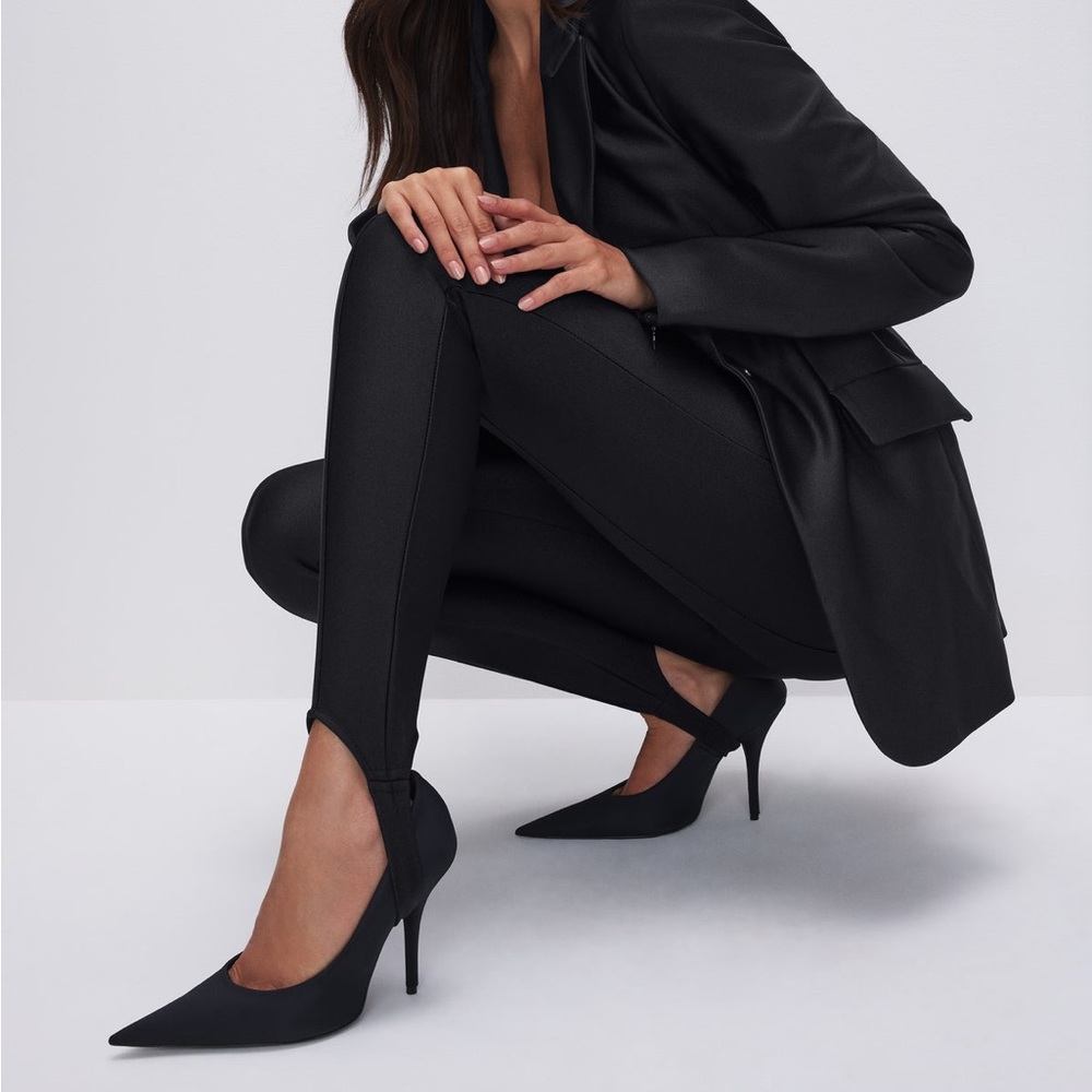 COMPRESSION SHINE STIRRUP PANTS